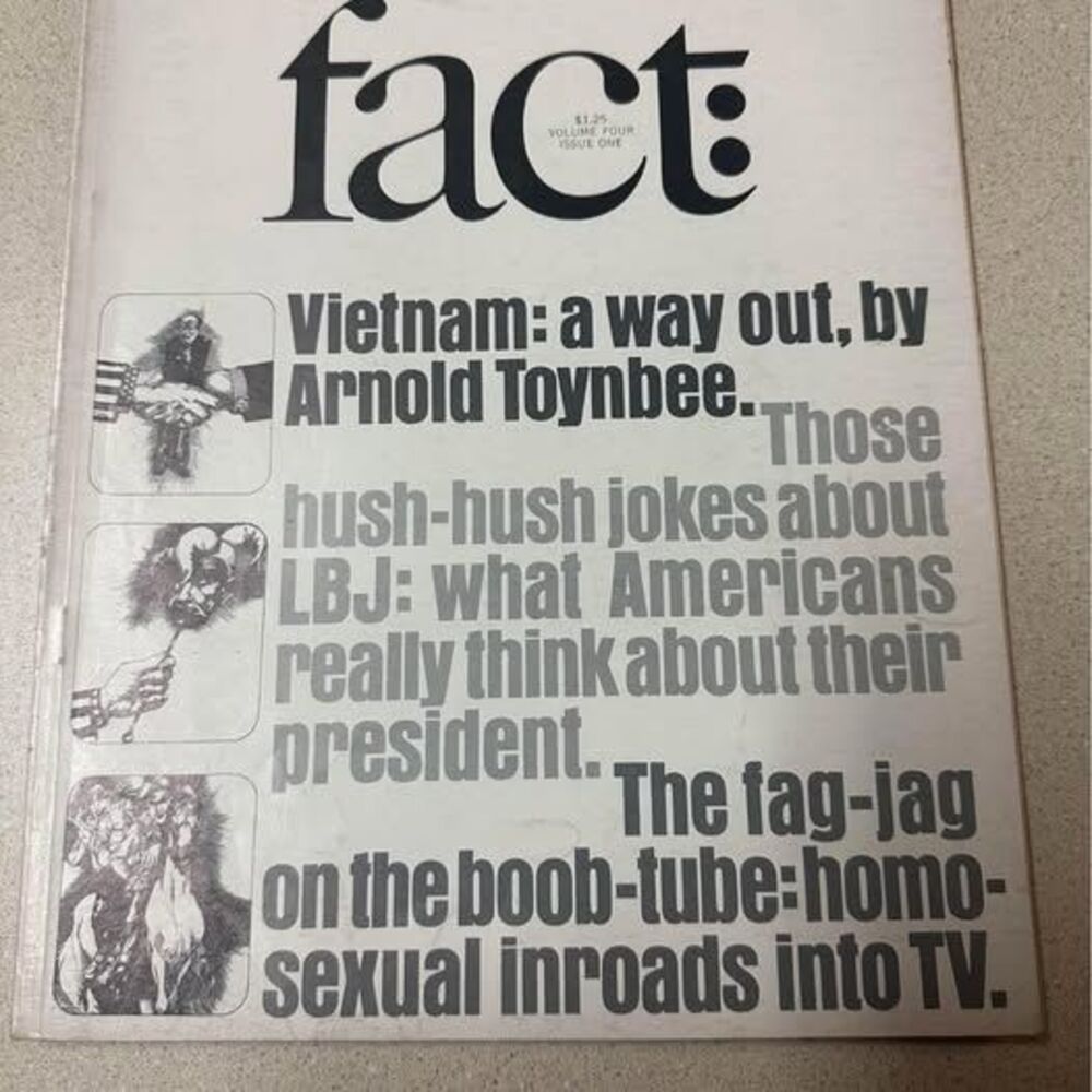 Vintage Magazine - FACT: Volume Four, Issue One … Jan-Feb 1967
